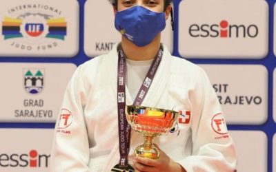 Binta en or à l’European Open Sarajavo