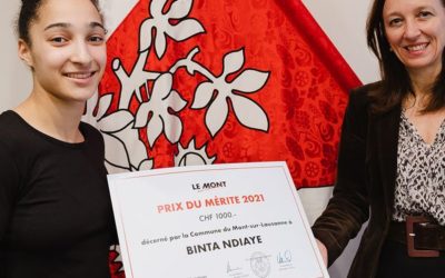 BINTA NDIAYE REMPORTE LE PRIX DU MÉRITE 2021