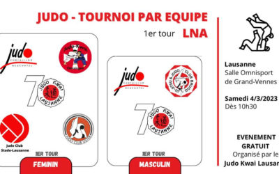 Premier tour du championnat par équipe LNA Femmes et LNA Hommes à Lausanne le 4 mars 2023