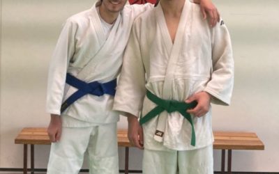 Jujitsu : Massimiliano obtient sa ceinture bleue !