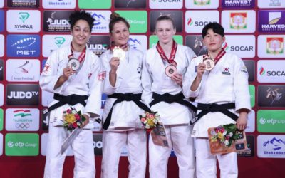 Première médaille pour Binta en Grand slam !