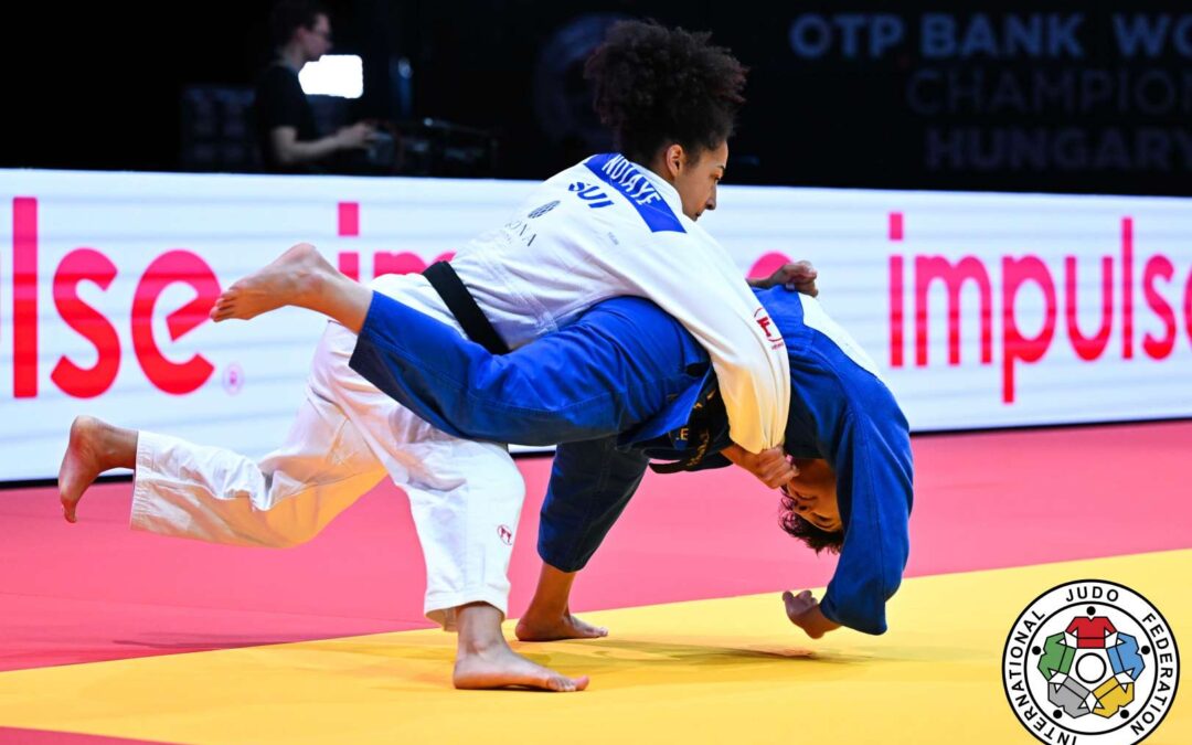OTP Bank World Senior Championships 2025 Hungary Individuals, ROUND OF 64 SUI NDIAYE vs GEO LOLADZE, -57 kg (c) Kulumbegashvili Tamara