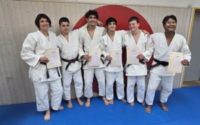 Nouveaux porteurs Dan Judo