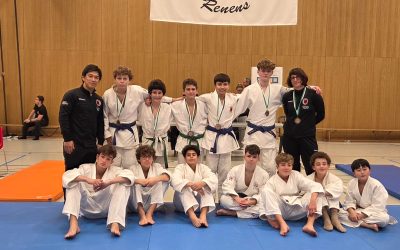 Championnat vaudois par équipe écoliers : Bravo à nos jeunes judokas !