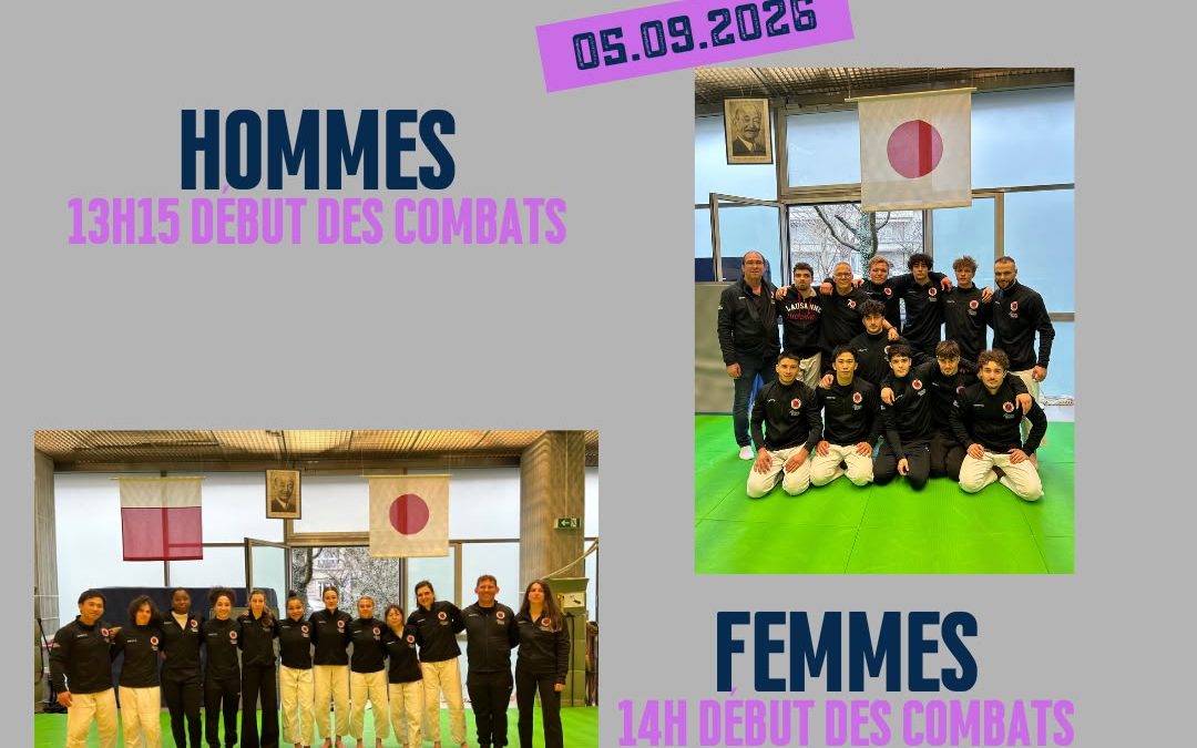 5 septembre : Viens encourager nos équipes LNA !