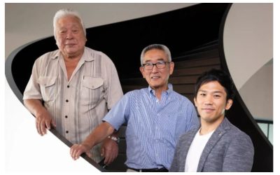 Les trois grands maîtres japonais du judo lausannois